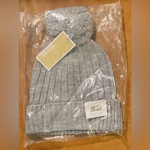 Michael Kors Pom Pom knit beanie hat
